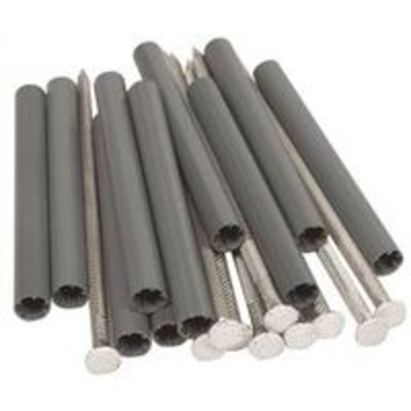 10-Pack 7-Inch White Gutter Nails