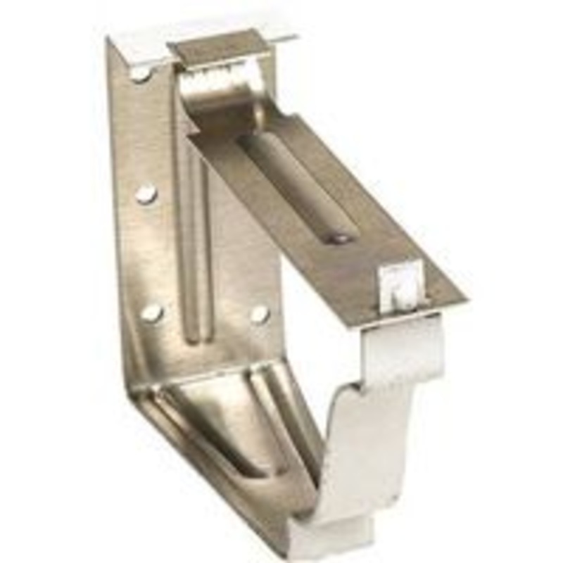 2-Pack 5 White Fascia Bracket