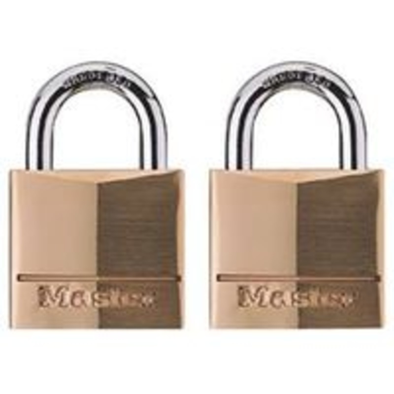 2-Pack Solid BRS Padlocks