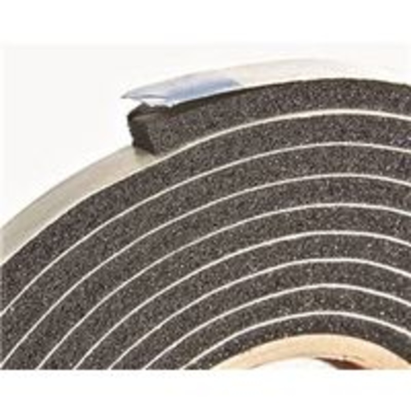 3/8 x 3/16 Black Foam Tape