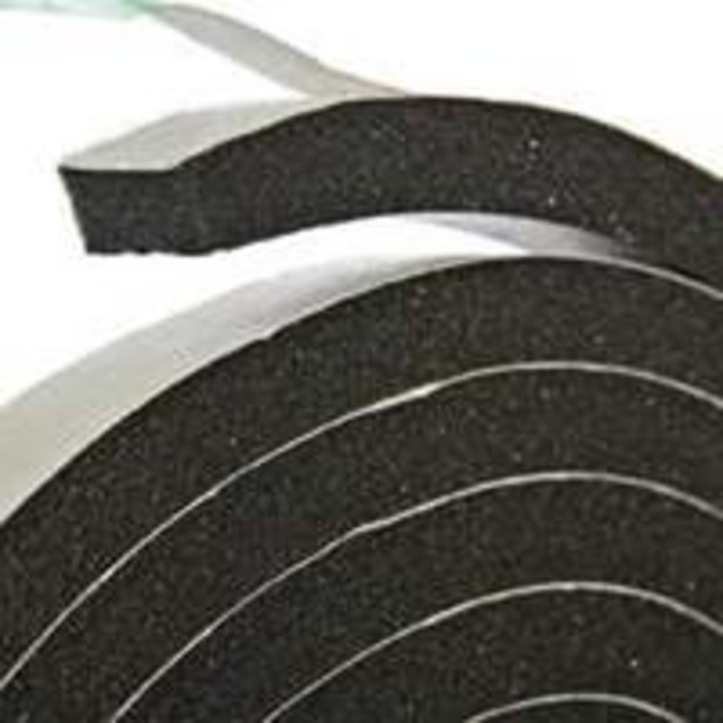 3/8 x 5/16 Black Foam Tape