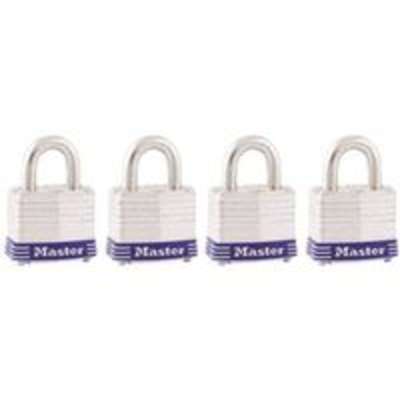 4-Pack 1.5-Inch Padlocks (1.75 lbs)