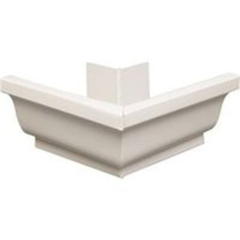 5 White Aluminum Outside Mitre