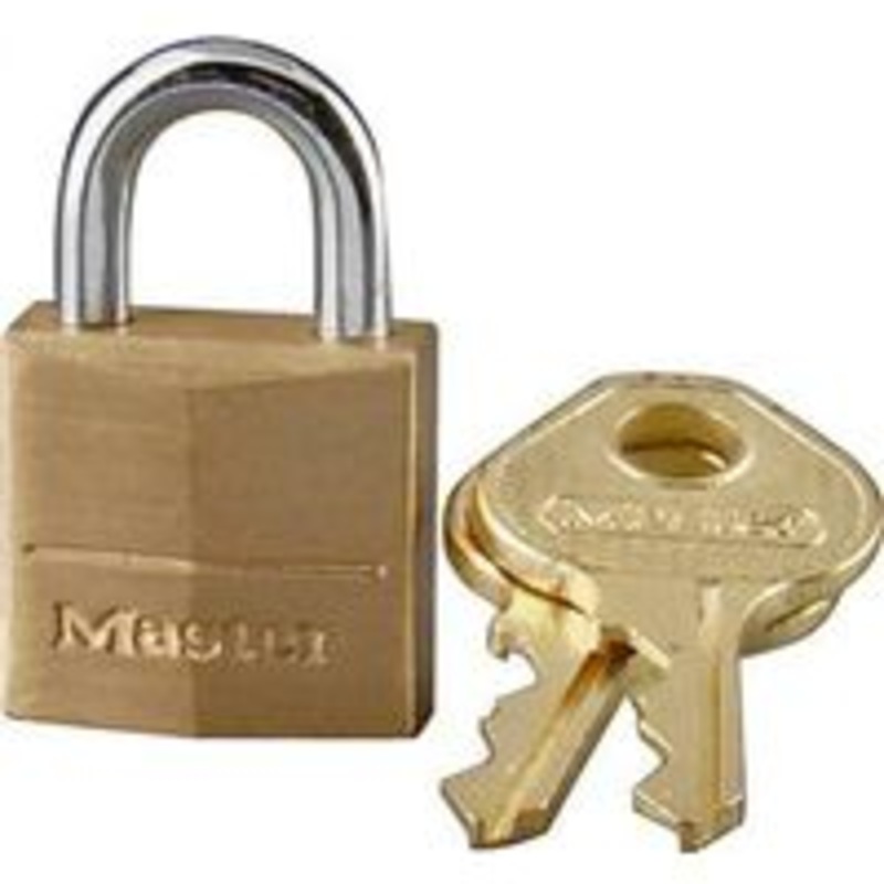 Padlock BRS Keyed Vertical 7/1