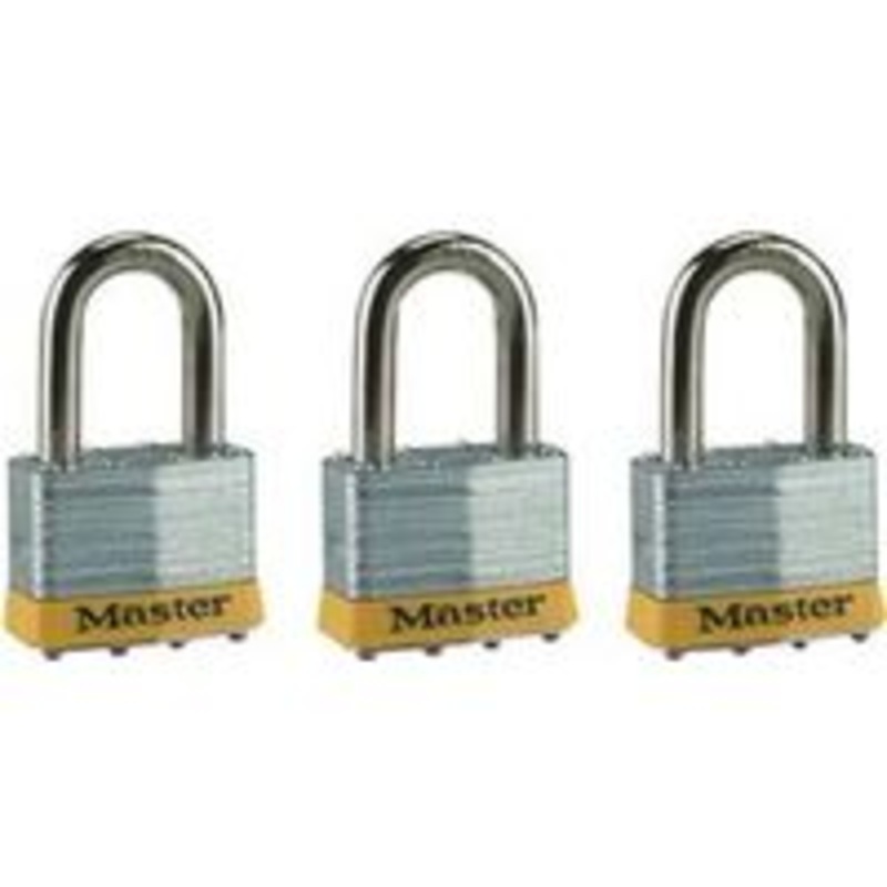 Steel Padlock 1.5 Inch Vertical Shackle