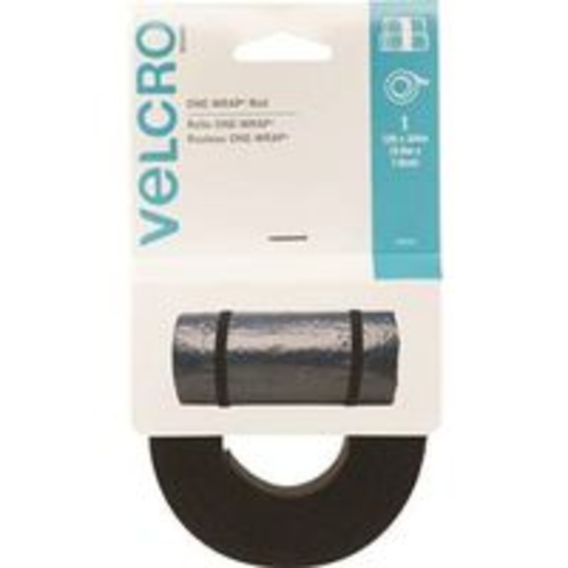 Velcro Strap, Black, 3/4 Inch