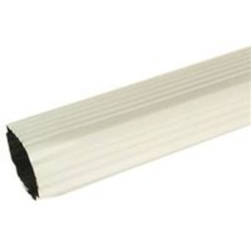 2 x 3 White Aluminum Downspout (1.69 lbs)