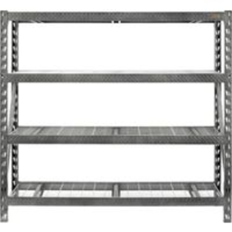 4-Tier 77-Inch Shelf Tool Storage Unit