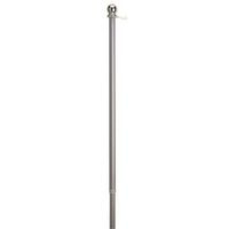 5′ Brush Aluminum Banner Pole (2 lbs)