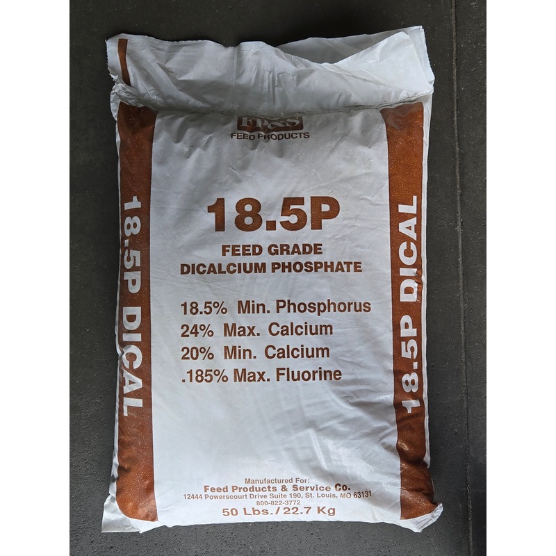 Dicalcium Phosphate 50 lb Livestock Feed
