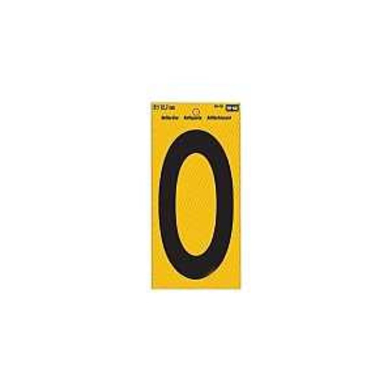 RV-75/0 5 Yellow Reflective Number 0