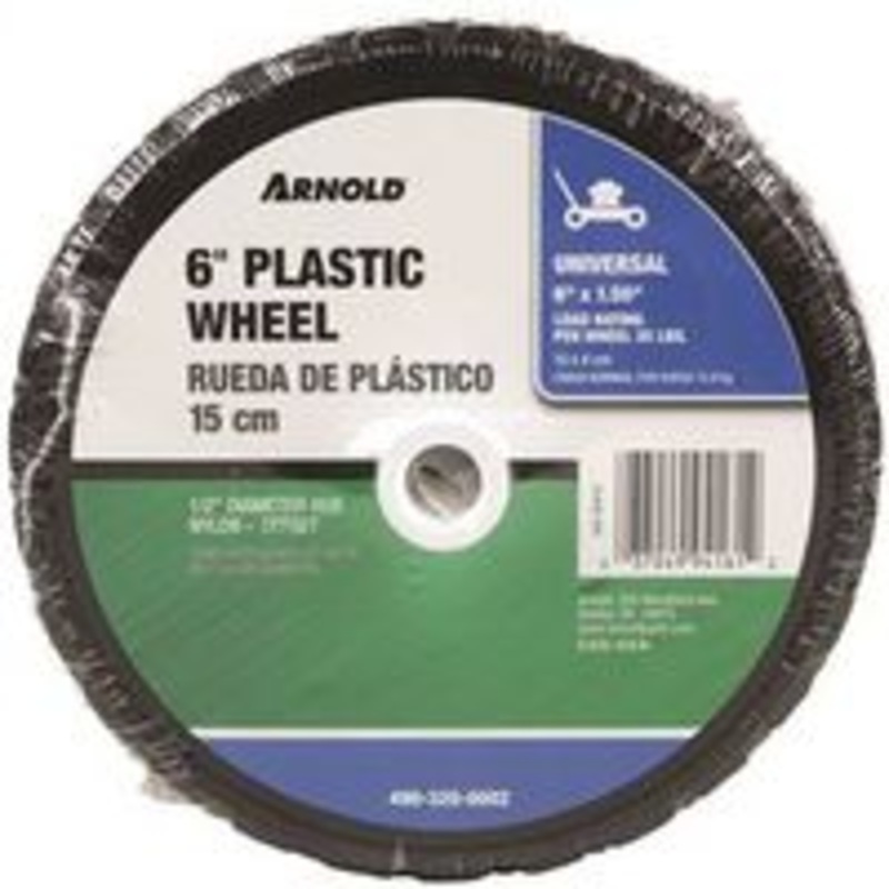 6 x 1.50 Universal Plastic Wheel