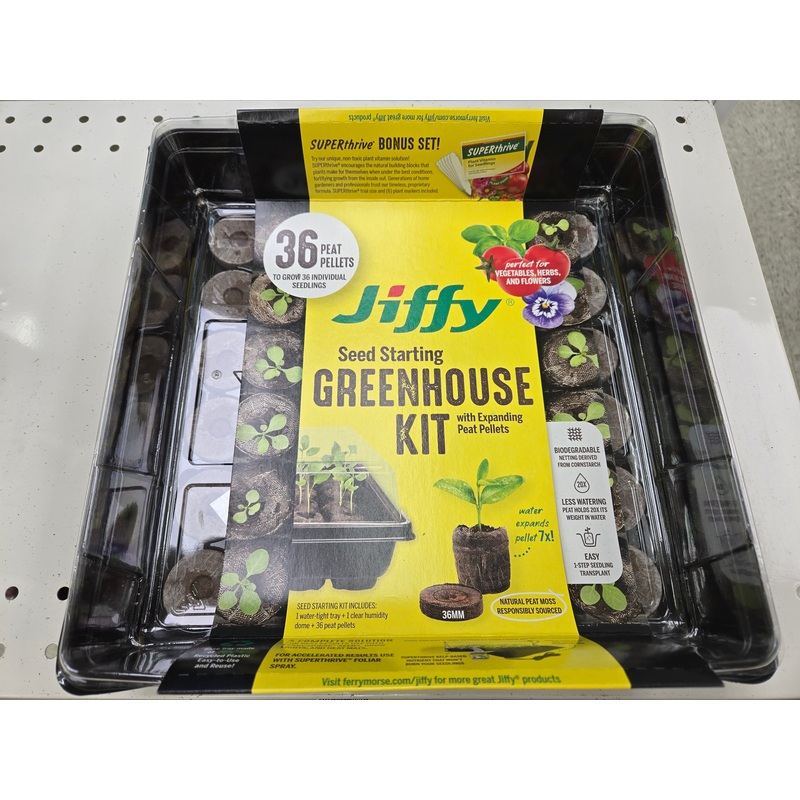 Greenhouse Kit – 36mm Peat