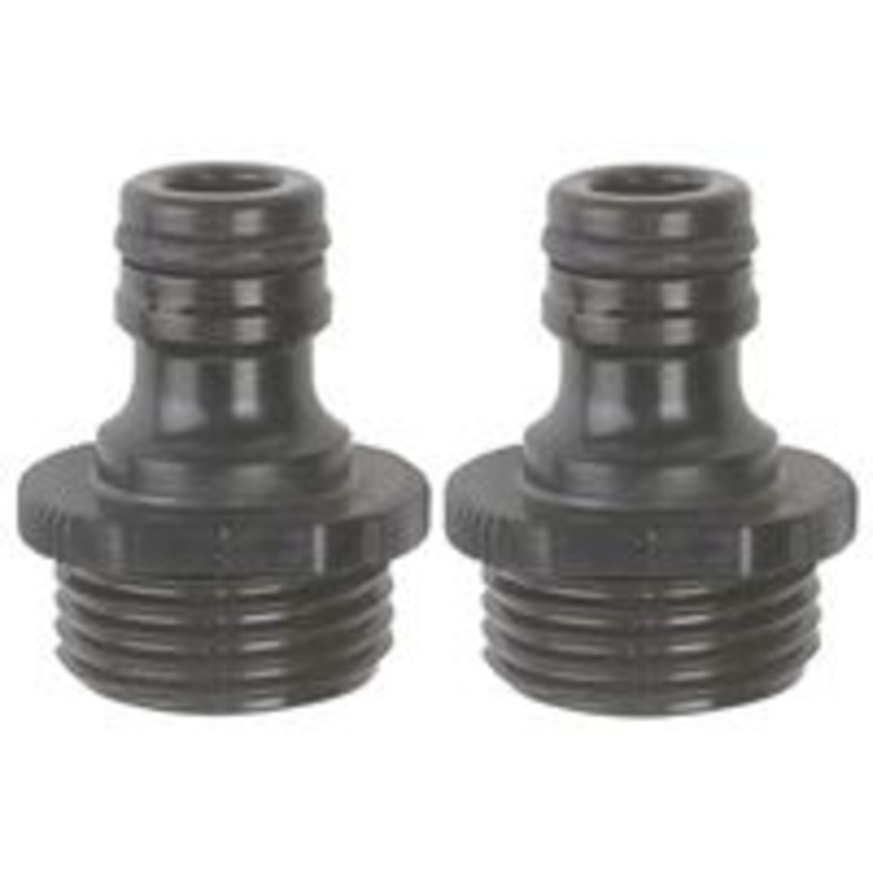 Poly Male Connector for Lawn and Garden Watering