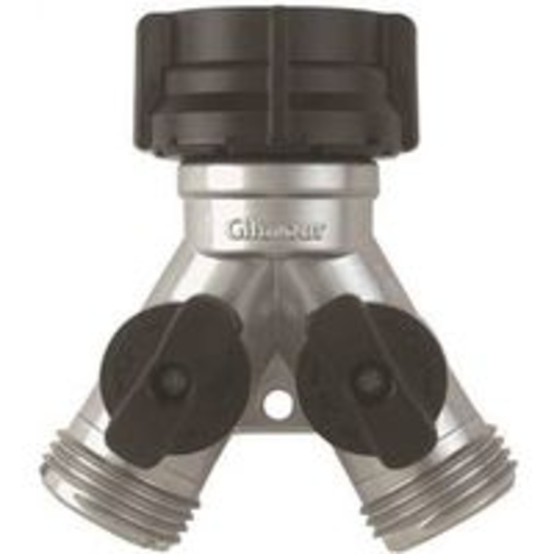 Zinc 2-Way Connector for Watering Systems