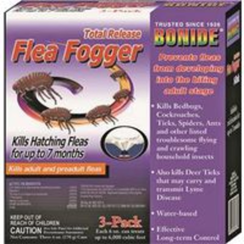 3-Pack Total Flea Fogger