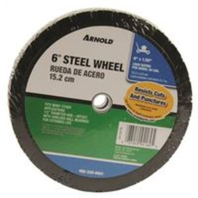 6 x 1.50 Steel Offset Wheel (1.17 lbs)