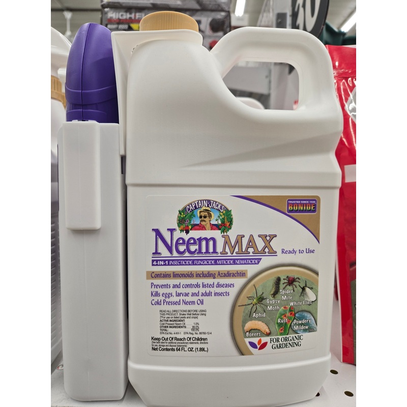 NeemMax Power Spray 0.5 oz Insecticide for Lawn and Garden