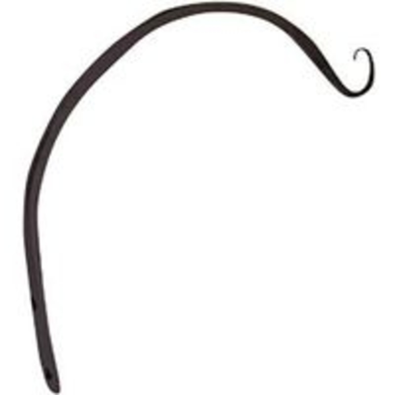 12 Black Curved Planter Bracket
