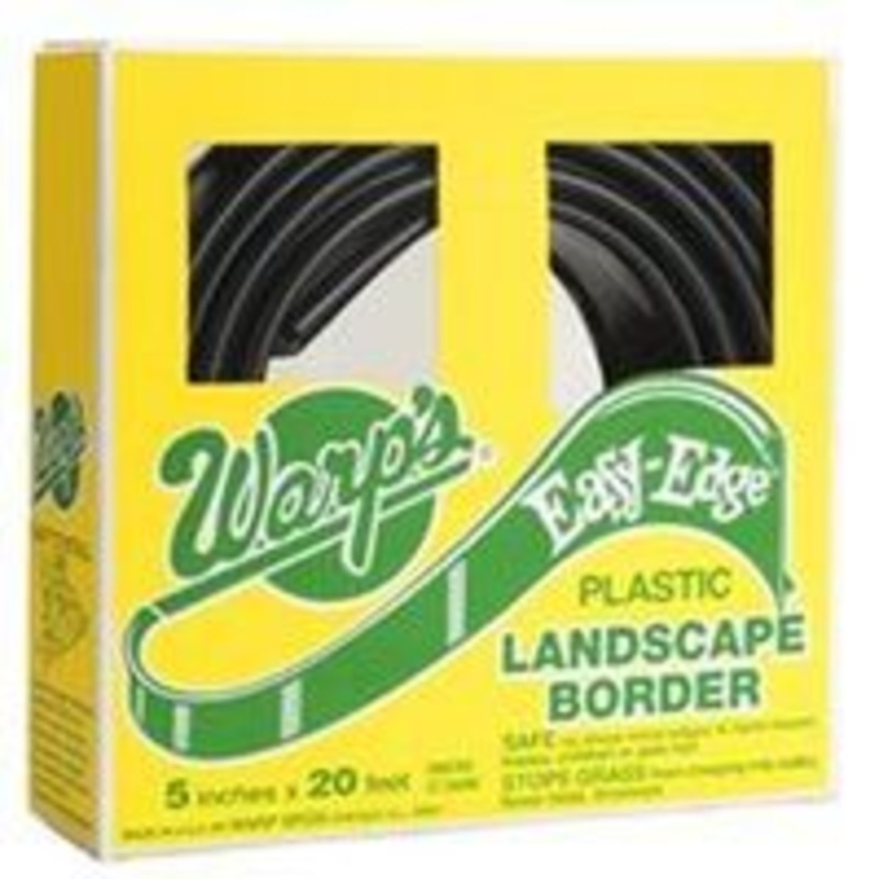 5 x 25′ Black Poly Lawn Edging (4.5 lbs)