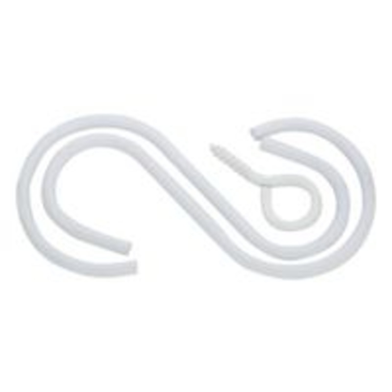 6 White Hanging Plant Bracket