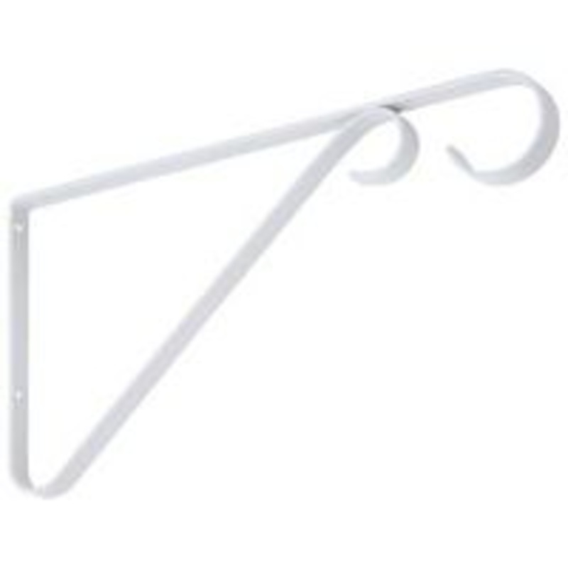 9 White Hanging Plant Bracket