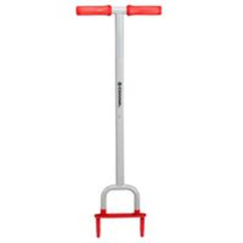 Aerator Core with Grip – Long Handle Tool for Lawn and Garden