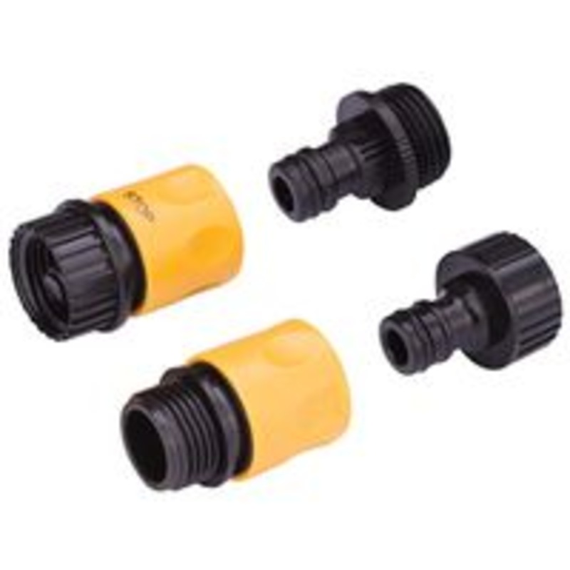 Hose Connector Set 3/4 – 4 Pieces
