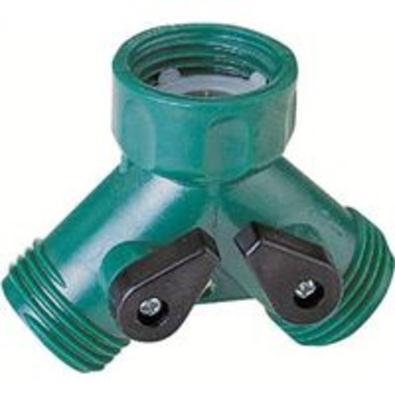 Poly Y Connector for Lawn and Garden Watering