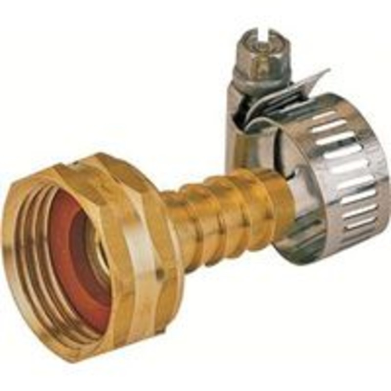 1/2 Female Brass Hose End Repair Fitting