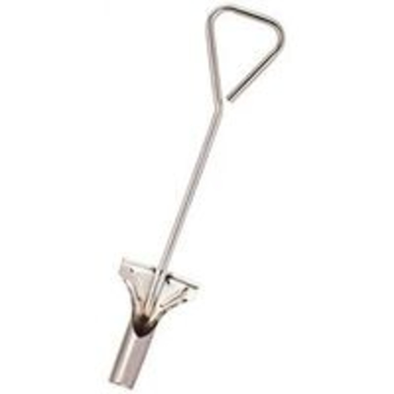 38 Chrome Bulb Planter