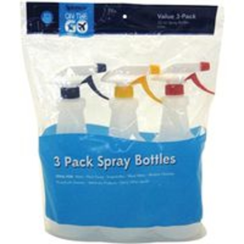Graduated Spray Bottles – 3 Pack