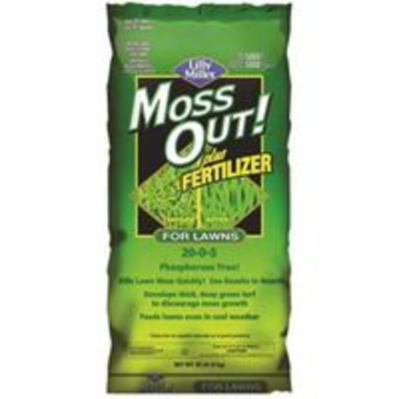 Moss Lawn Fertilizer 20-0-5, 5M