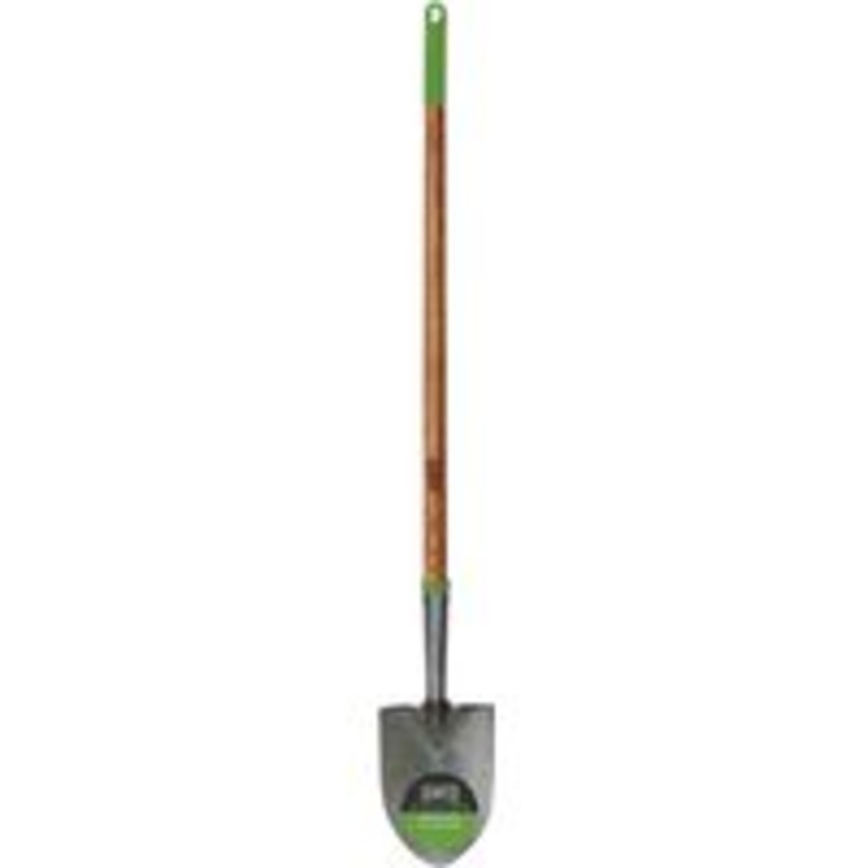 Round Point Floral Wood Handle Shovel