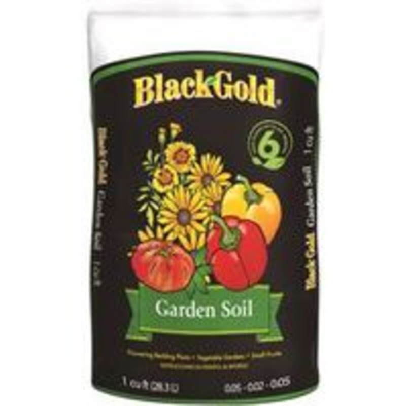 Soil Garden 1 Cubic Foot Bagged Soil