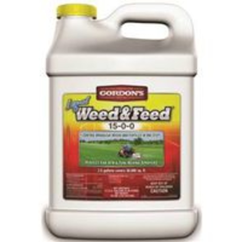 Weed and Feed Liquid, 2.5 Gallons