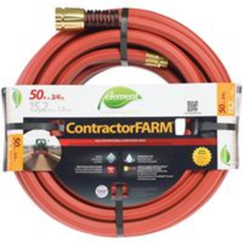 3/4 x 50′ Rubber Garden Hose (9.4 lbs)