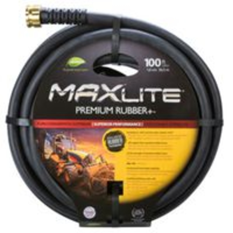 Rubber Hose, Black, 5/8 x 1′