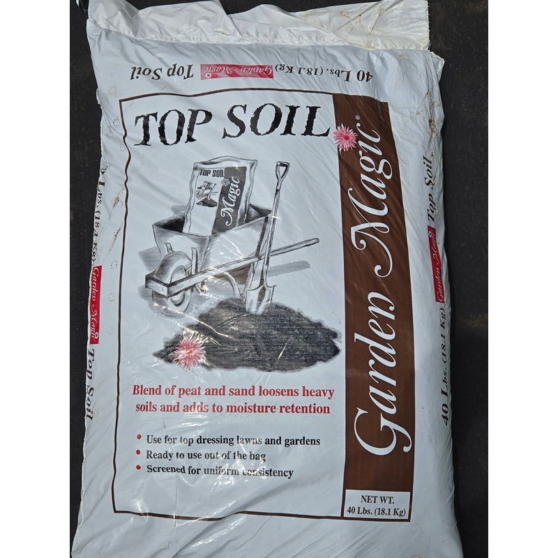 40 lbs. Garden Magic Top Soil