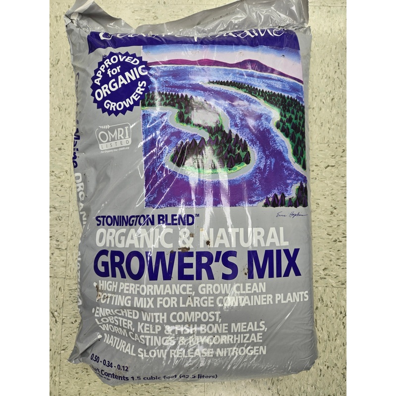 Growers Mix Organic Soil, 1.5 cu ft
