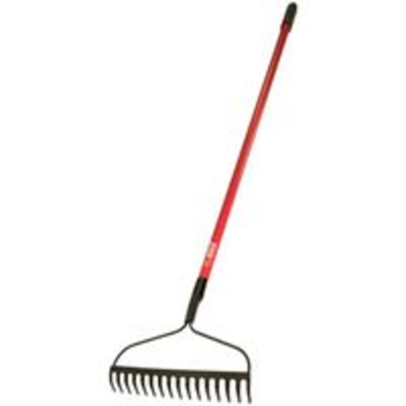 Rake Bow 16-Tine Fiberglass Handle 5 ft