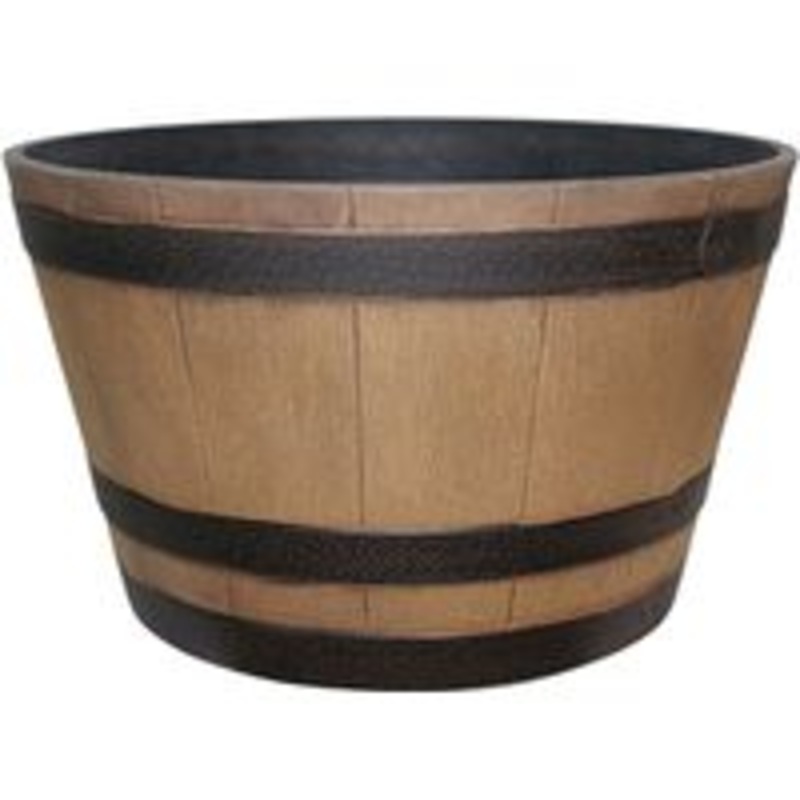 Whiskey Barrel Planter – 22.5 Inch