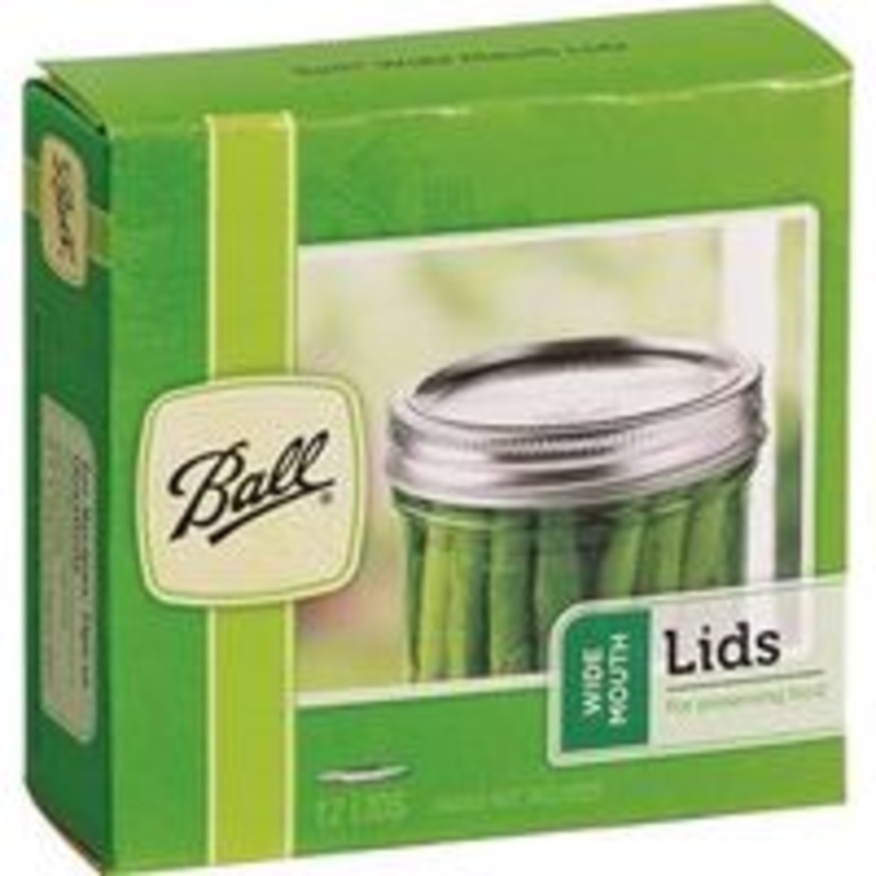 Ball 12-Pack Wide Mouth Canning Lids with Dome Lids
