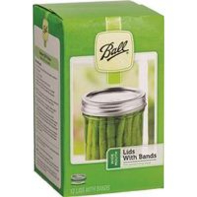 Ball 12-Pack Wide Mouth Jar Caps