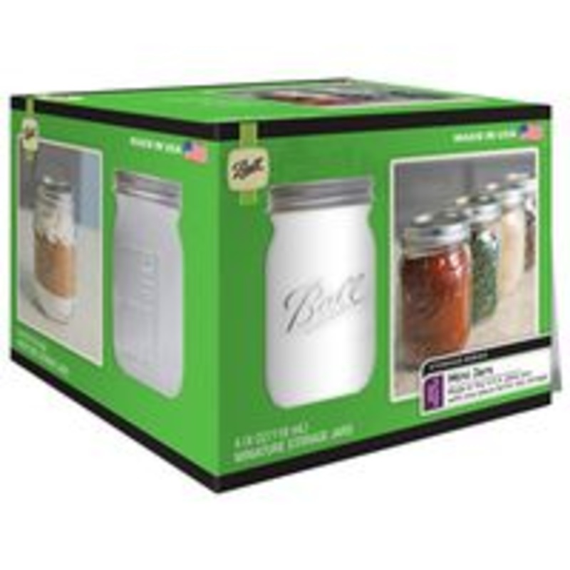 Mini Jar Set, 4-Pack, 4 oz
