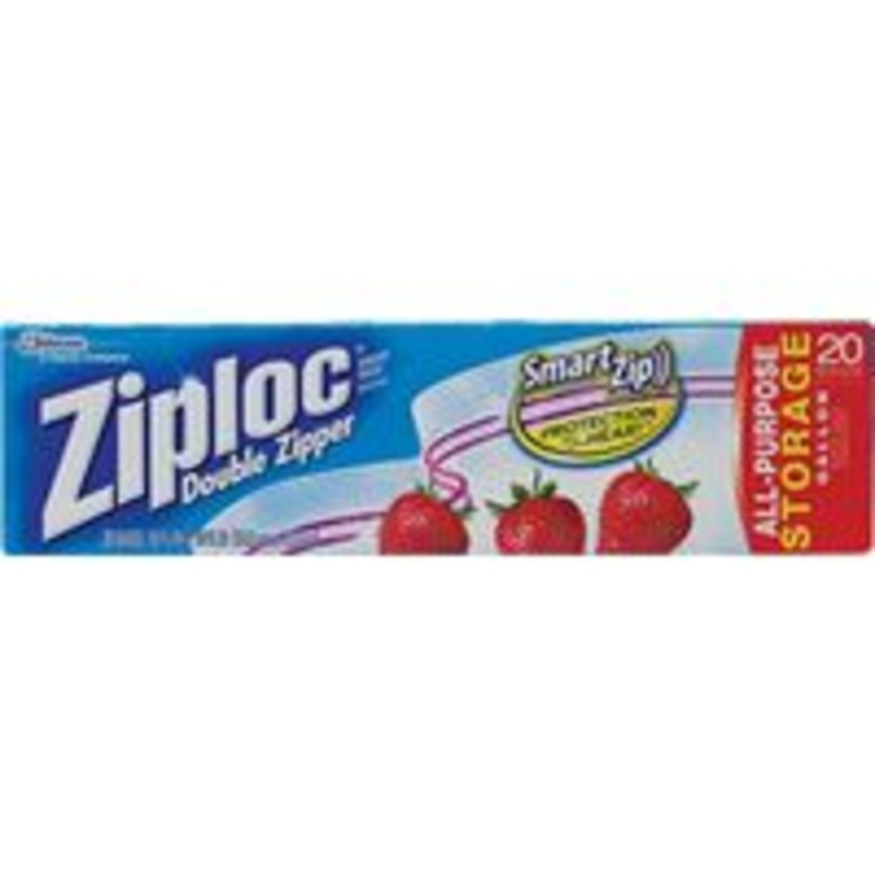 Ziploc Gallon Size Food Storage Bags