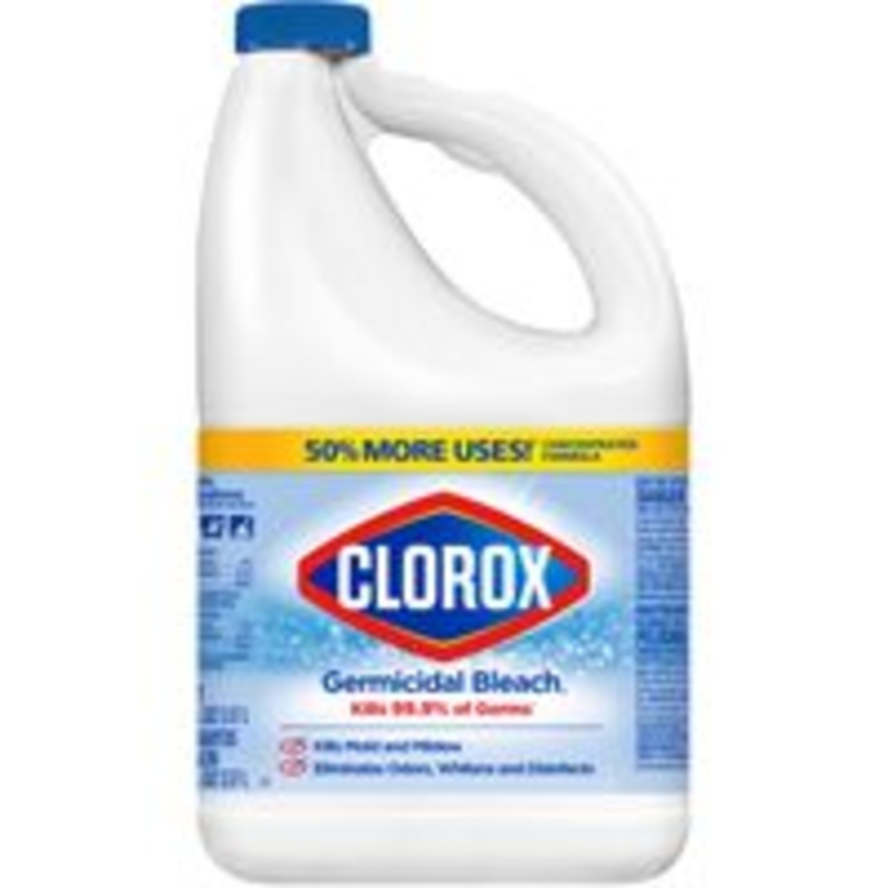 121 oz Clorox Germicidal Bleach (9.12 lbs)