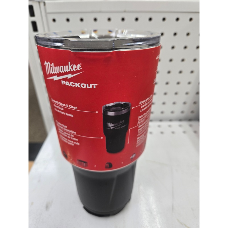 30 oz Black Metal Tumbler