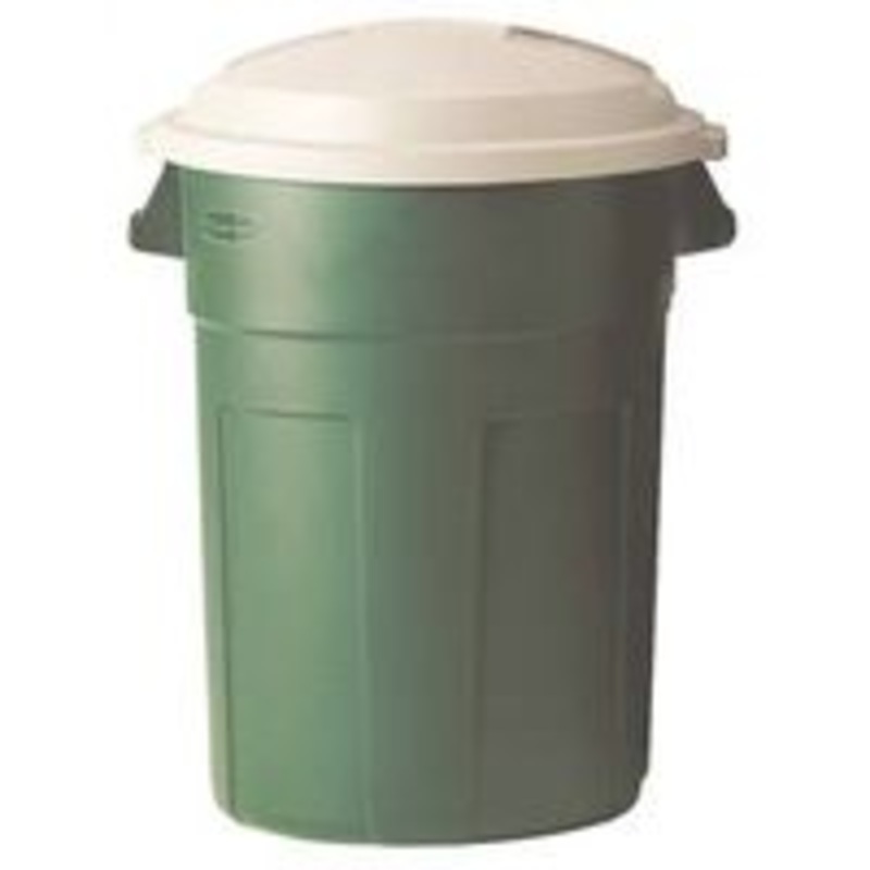 32-Gallon Evergreen Trash Can (8.23 lbs)
