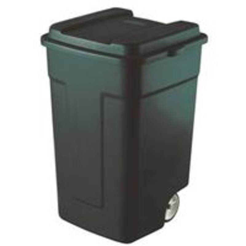 50 Gallon Gray Trash Can (26.5 lbs)